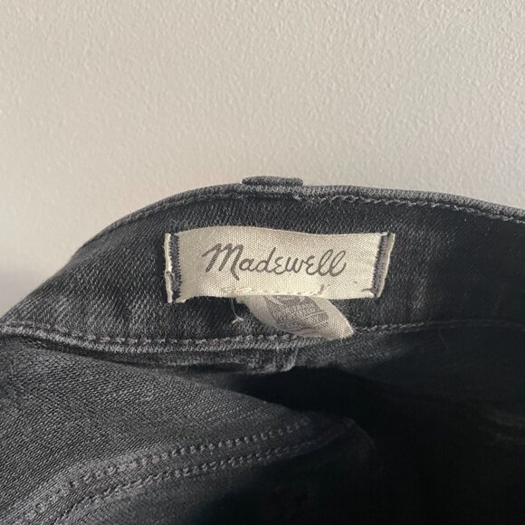 Madewell Perfect Vintage Wide-Leg Jean in Black Rinse Wash - Picture 6 of 7